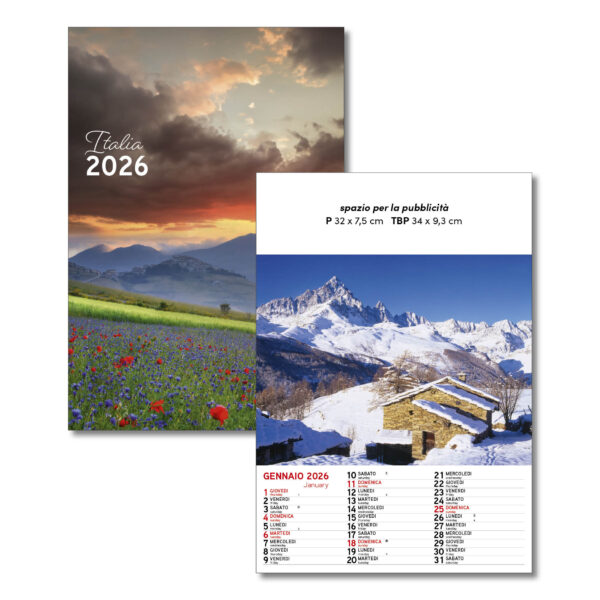 Calendari 2026 ILLUSTRATI NETTUNO