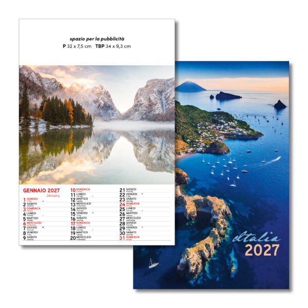 Calendari 2027 ILLUSTRATI NETTUNO