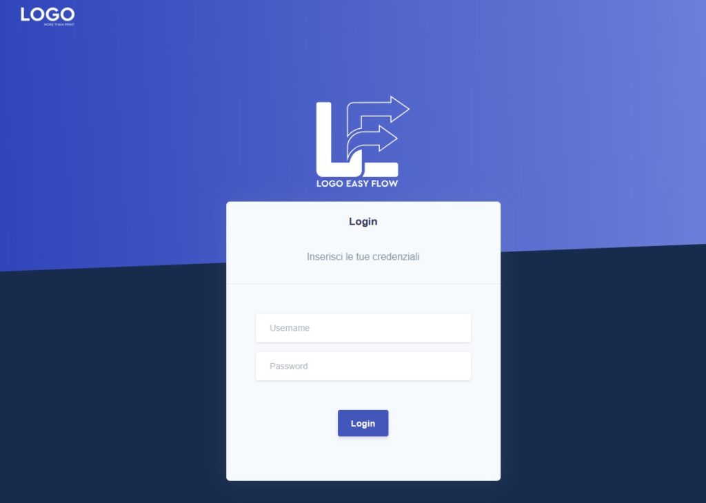 tracciare il tuo ordine  logo easy flow