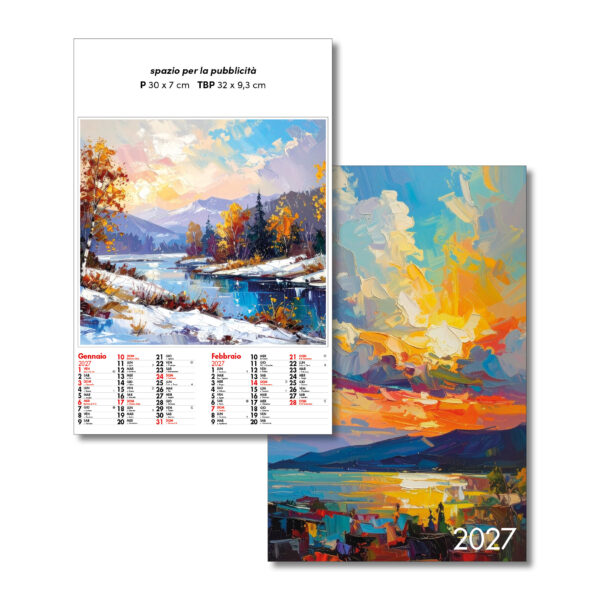 Calendari 2027 ILLUSTRATI SATURNO