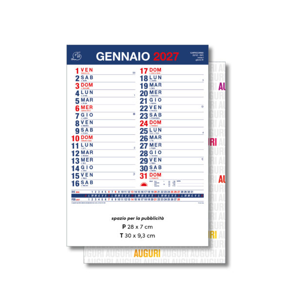 Calendari 2027 OLANDESI