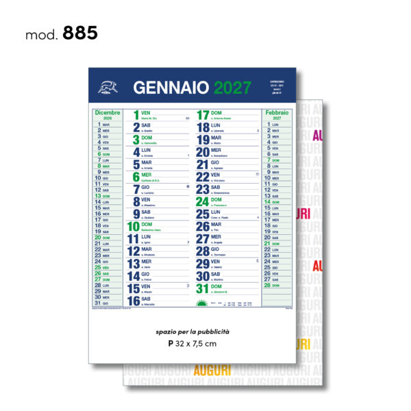 Calendari 2027 OLANDESI