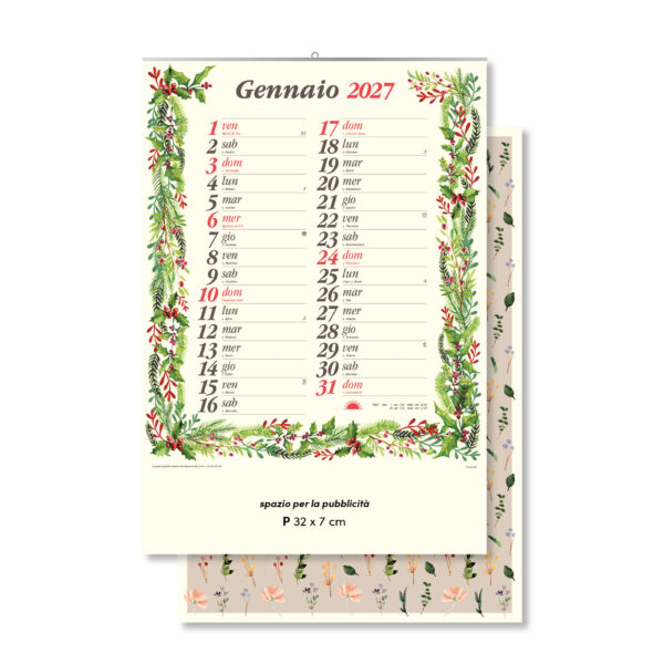 Calendari 2027 OLANDESI OLD